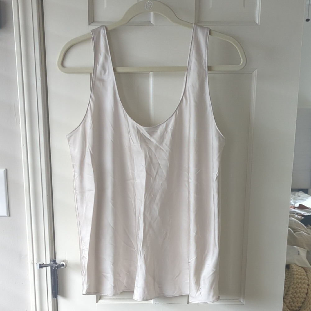 Abercrombie & Fitch Satin Cream Camisole